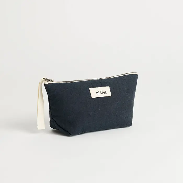 Pouch Mini Linen | Navy
