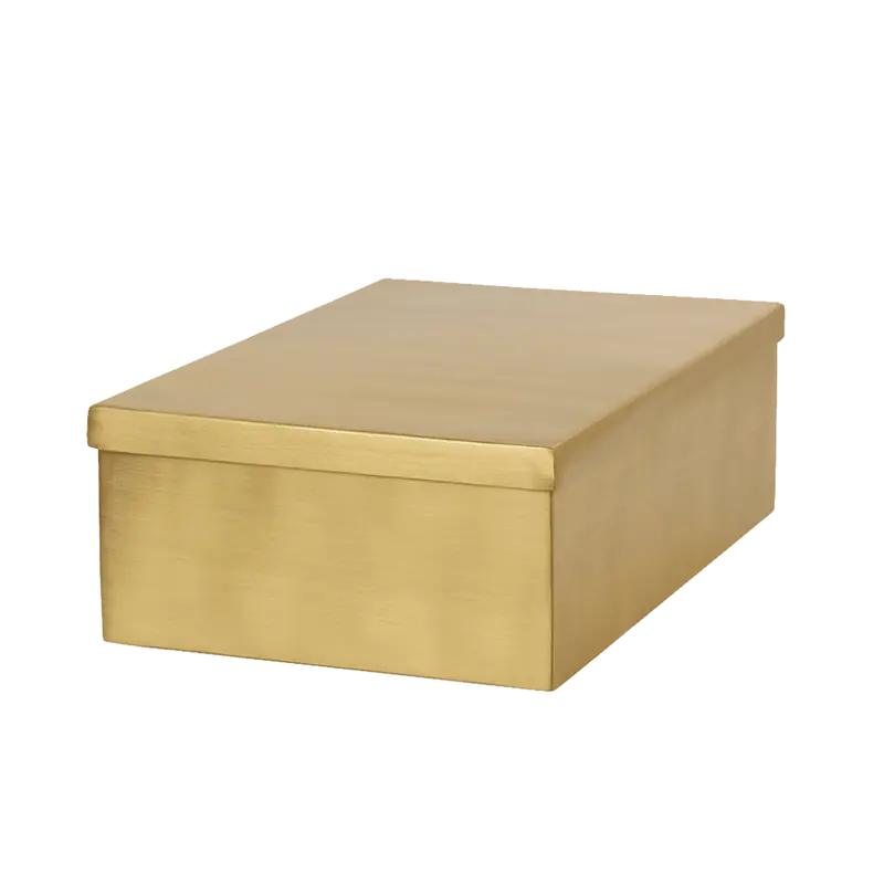 Rectangle | Æske i messing