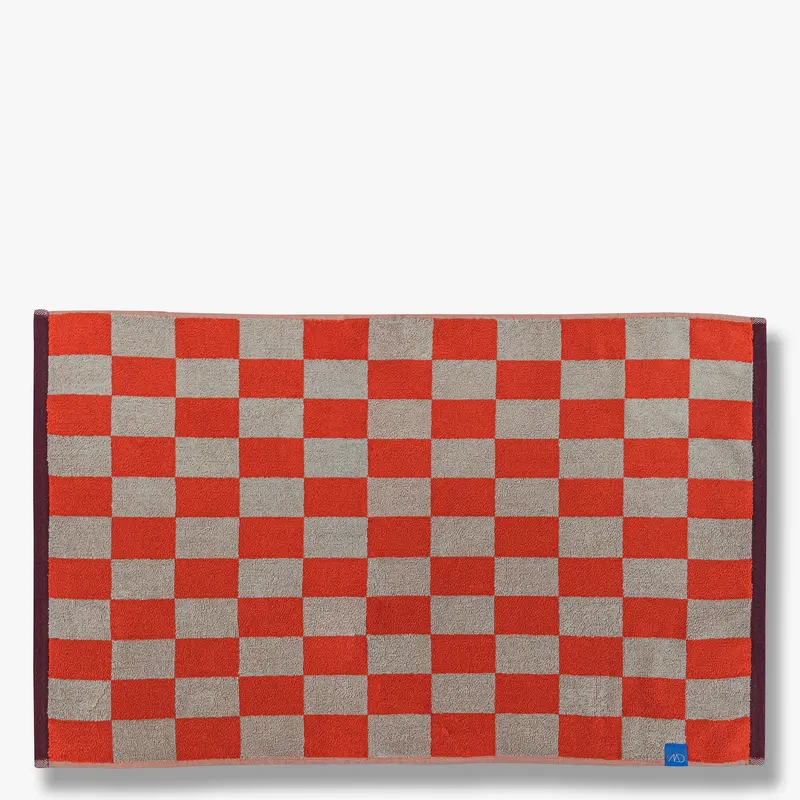 RETRO bademåtte, Dark orange
