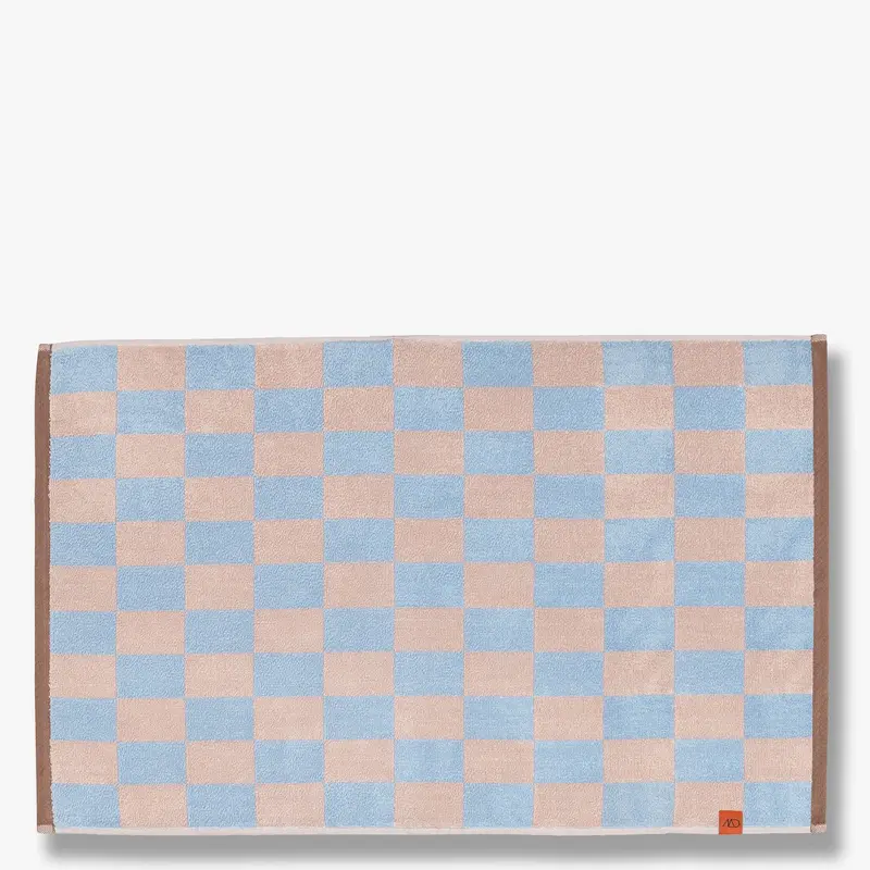RETRO bademåtte, Light Blue