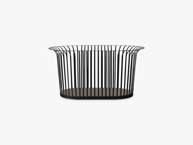 Ribbon Basket, Black