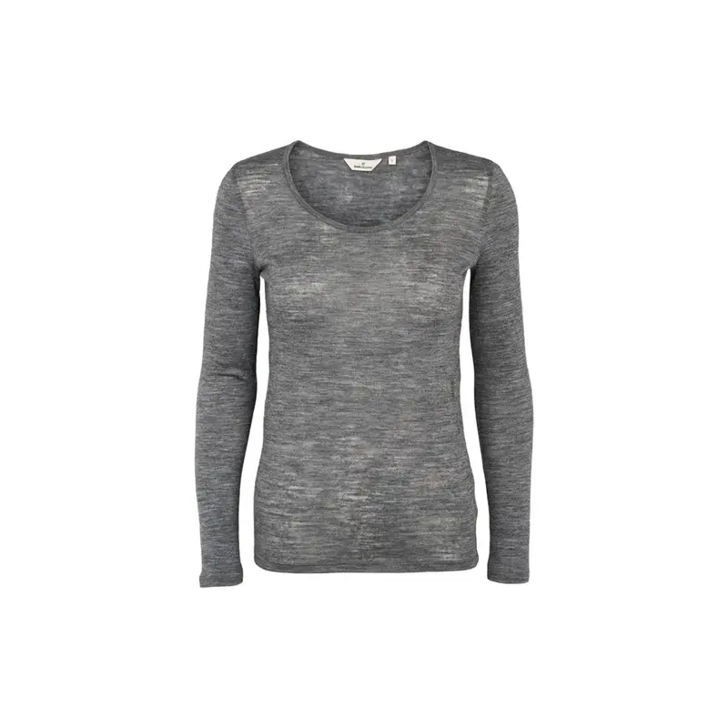 Rinja LS Tee - Grey Mel