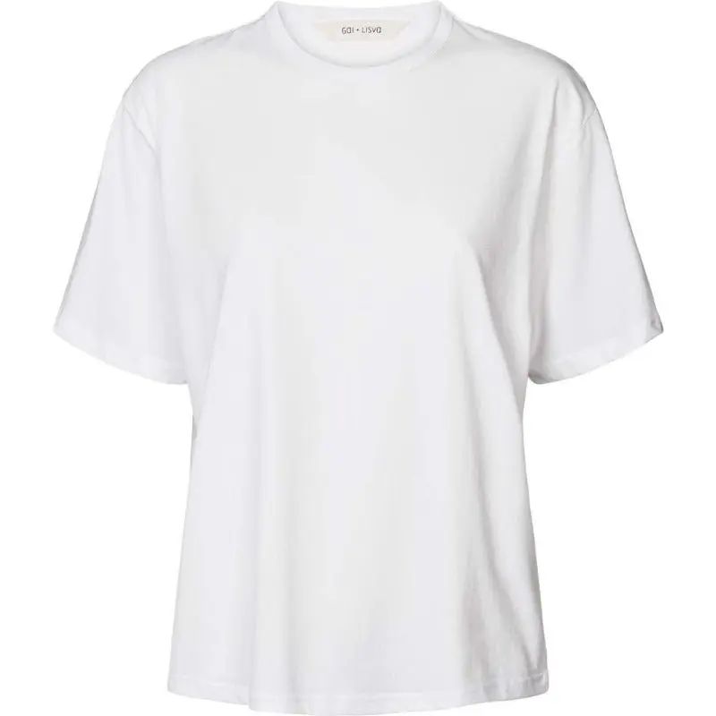 Sally - Cotton Tee - White