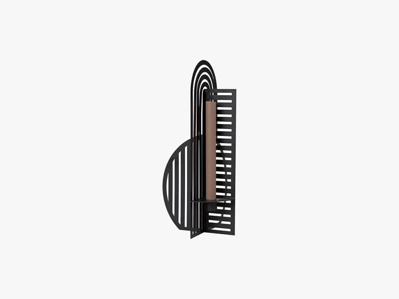 Shadow Candlestick, Steel