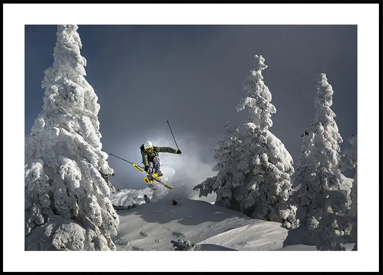 Ski is life Poster