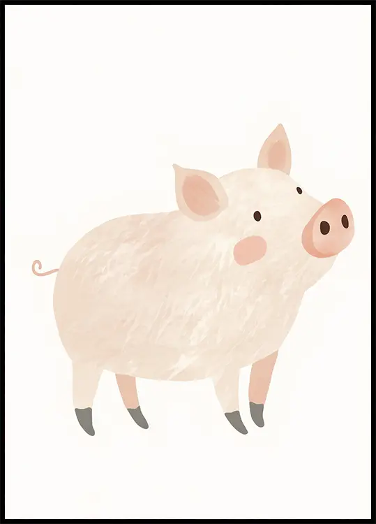 Soft Pig Plakat