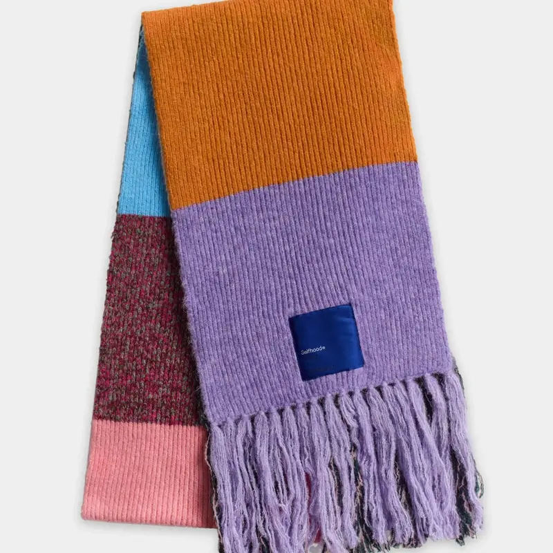 Soft Stripe Scarf - Multi - Selfhood