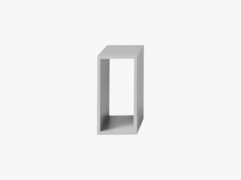 Stacked Storage System - Small, Light Grey