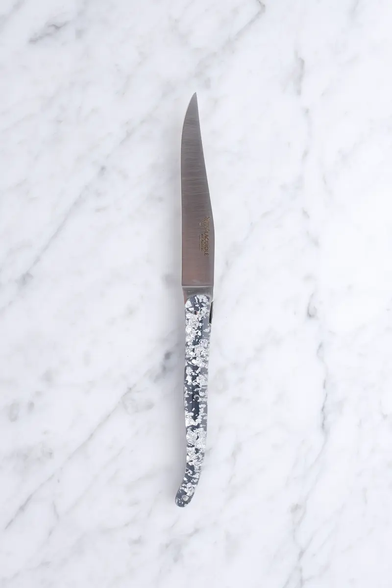Steakkniv - Sølv og Stål