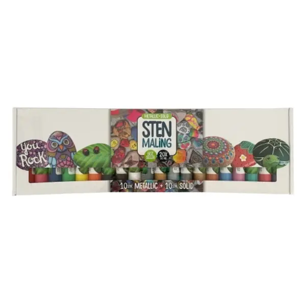 STENMALING 20 X 30 ML.
