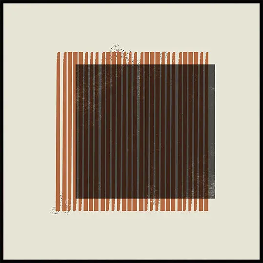 Striped Enigma Poster