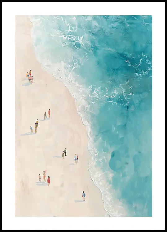 Strolling the Shore Plakat