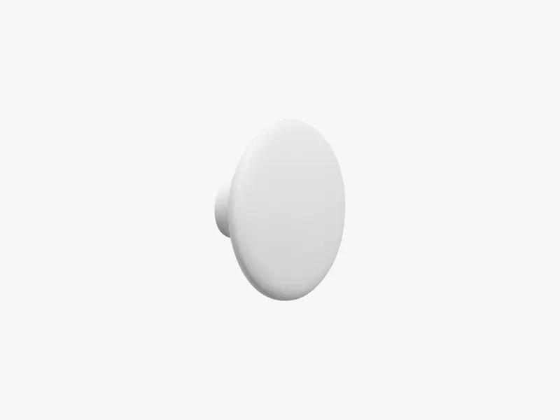The Dots Coat Hooks / Medium, White