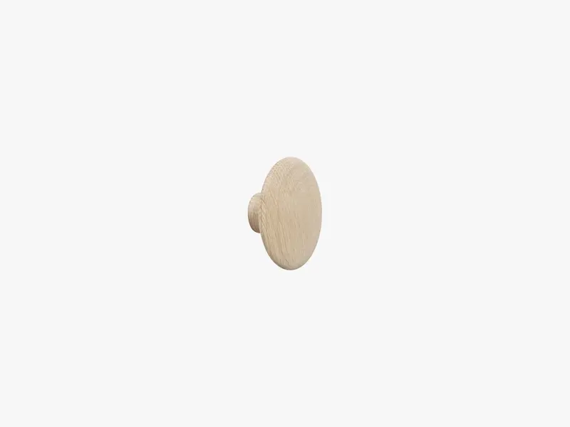 The Dots Coat Hooks / X-Small, Oak