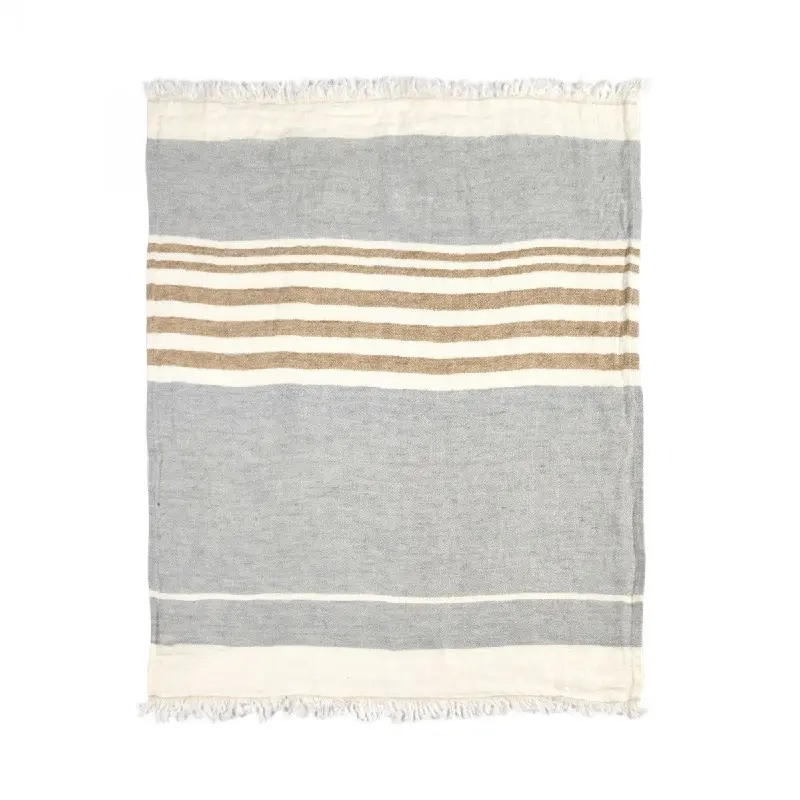 Throw 110x180 Ash stripe