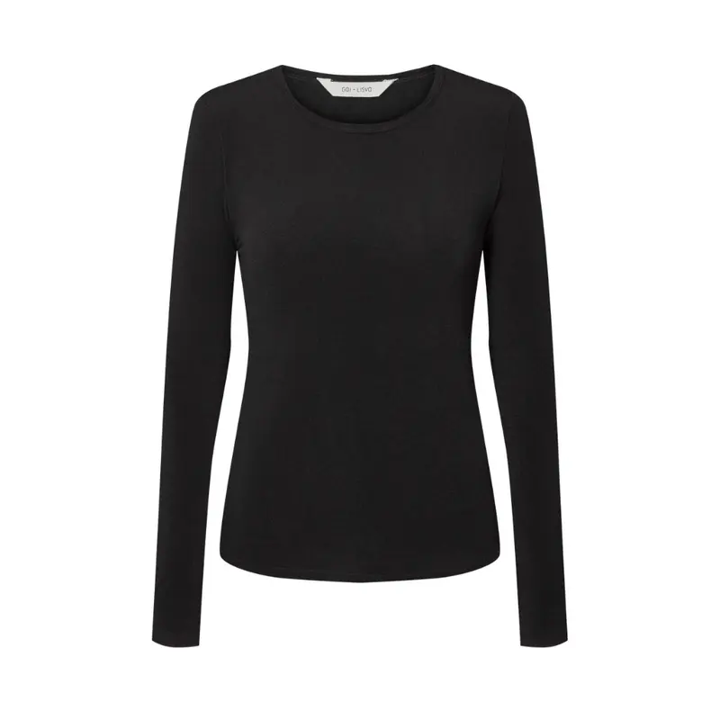 Thyra Wool Top - Black