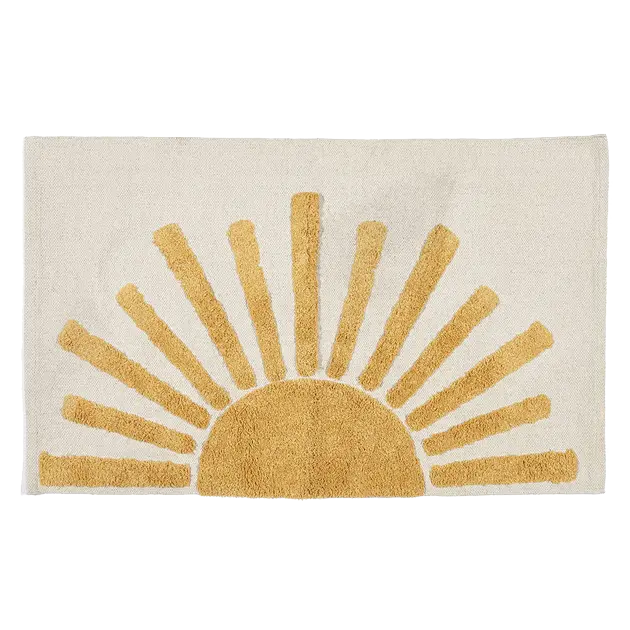 Uld måtte 60x90cm m. sol