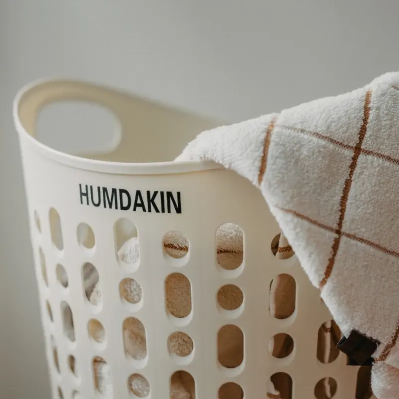Vasketøjskurv Beige