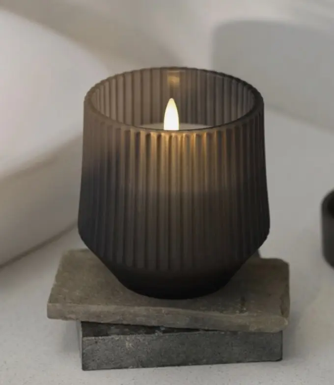 Vokslys LED med duft