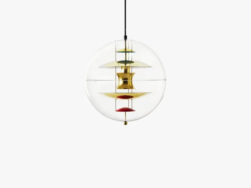 VP-Globe Pendant, Brass