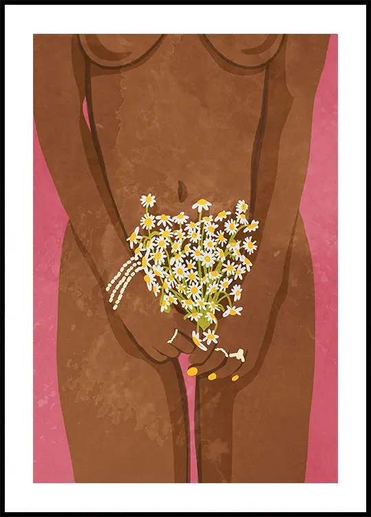 Wearing Floweers Plakat