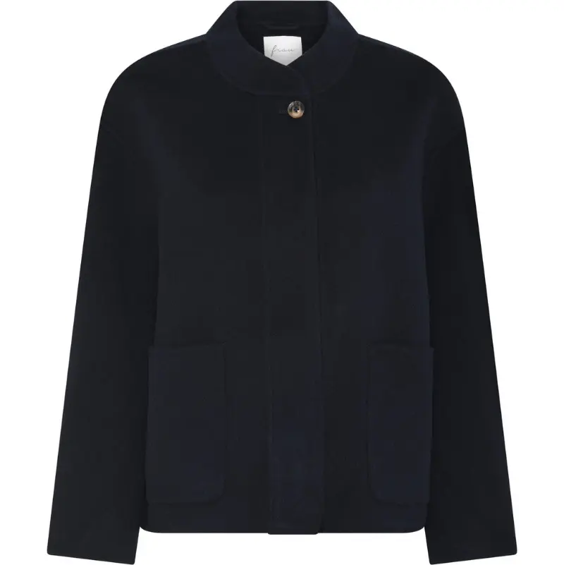 Wool Jacket - Chicago - Dark navy